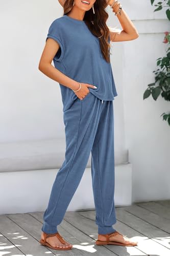 BTFBM 2 Piece Sets For Women Summer Lounge Set Airport Outfits Tracksuit