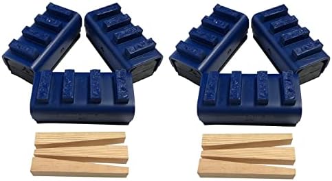 Diamond Grinding Blocks for Concrete Grinding, Set of 6, Crushed Chip PCDs