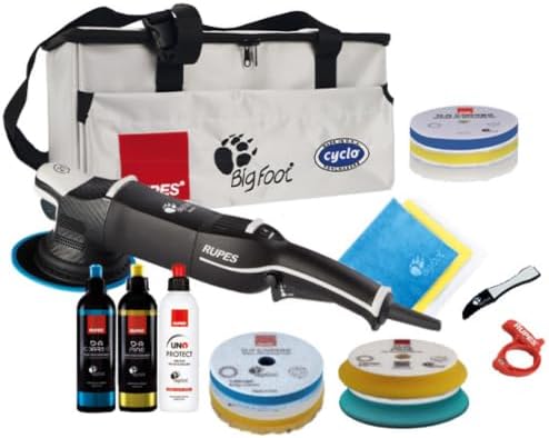 RUPES BigFoot LHR21 Mark V Random Orbital Complete Polishing Kit