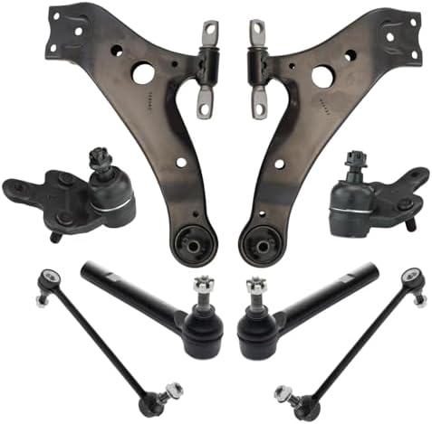 TRQ Front Steering & Suspension Kit Ball Joint Control Arm Sway Bar