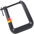 Steel C-Clamp, C Clamps Malleable Steel, Heavy Duty G-Type Woodworking C-Clamp, Jaw Opening, DIY Carpentry Clamping Device,for Woodworking, Welding(100mm/185mm)