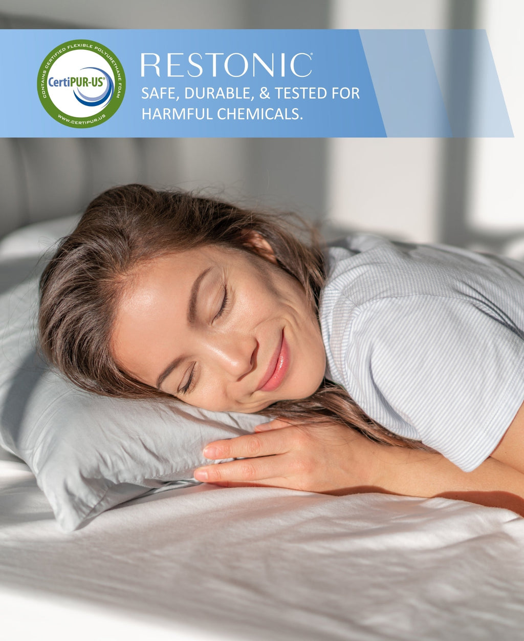 Restonic ComfortCare Hybrid Restful Nights Plush Full Mattress
