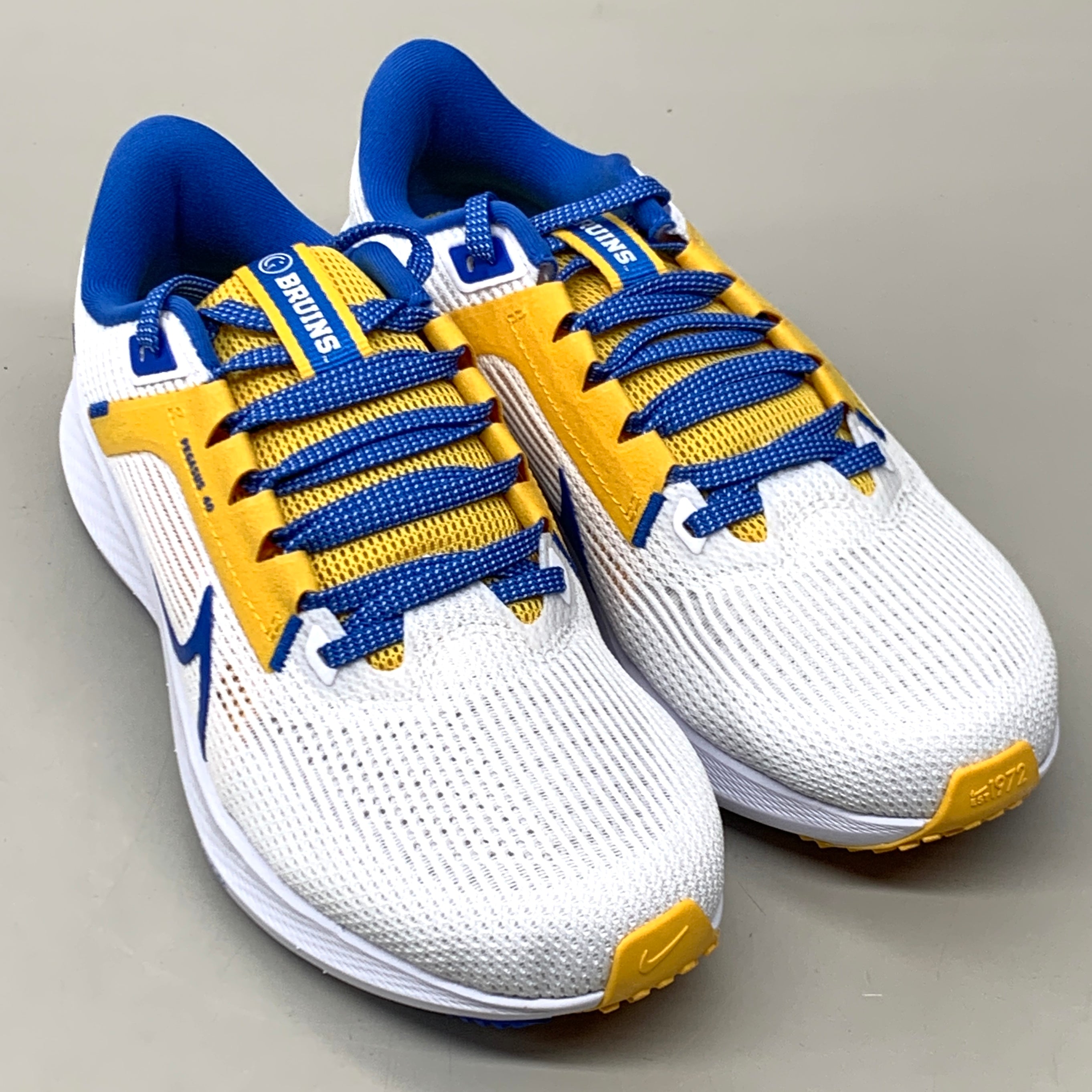 NIKE Zoom Pegasus 40 Shoes UCLA White/Signal Blue-Gold 14.5 Women's 13 Mens DZ5988 100