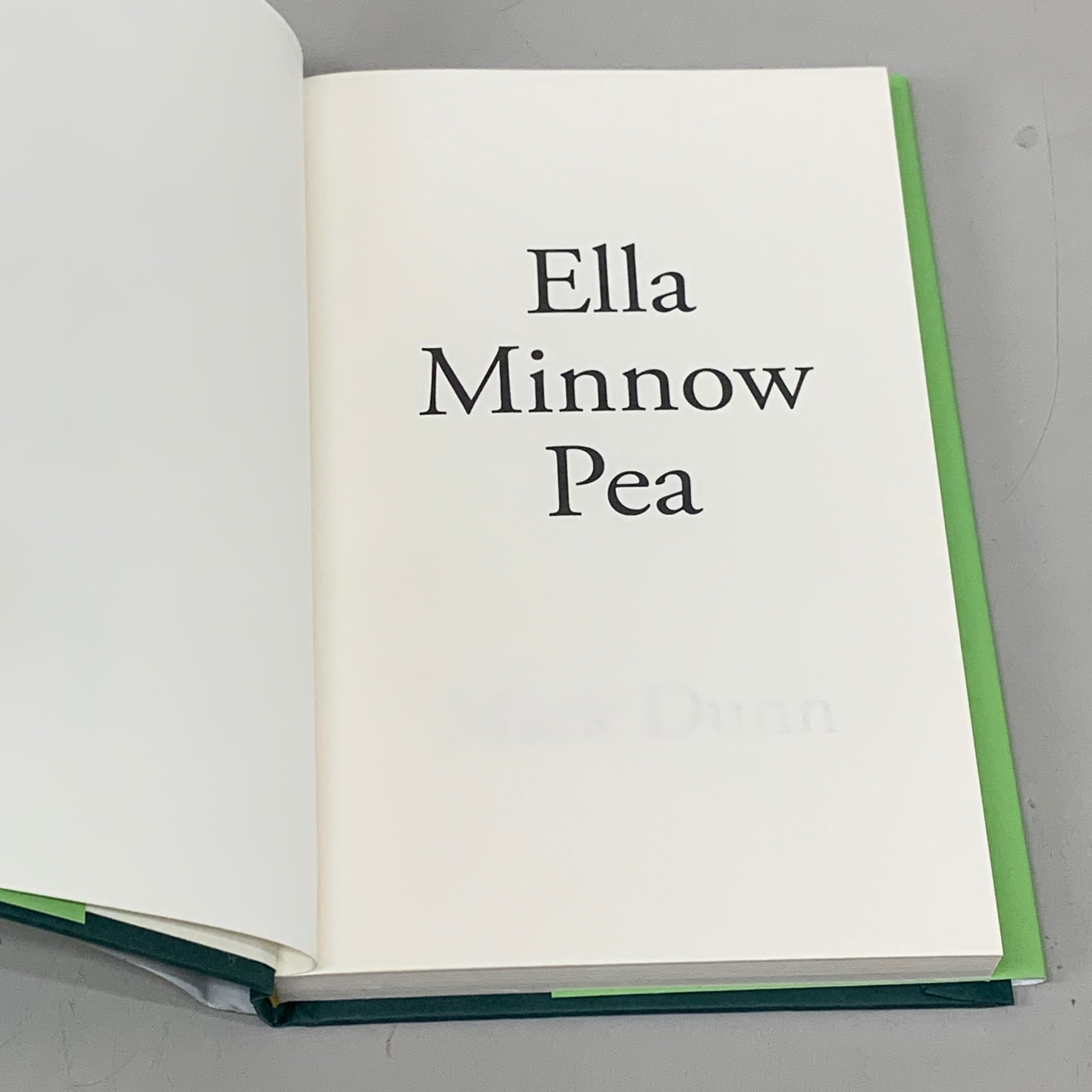DZANC BOOKS Mark Dunn Ella Minnow Pea; 20th Anniversary Illustrated Edition 210 Pages