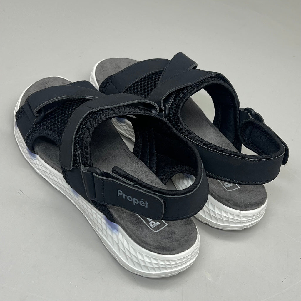 PROPET Travel Activ Sport Sandal Lightweight Women's Sz 7.5 W(D) Black As-is WST013P