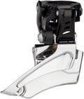 microSHIFT Marvo LT Front Derailleur - 8-Speed Double 38t Max High-Mount Band Clamp Shimano Compatible