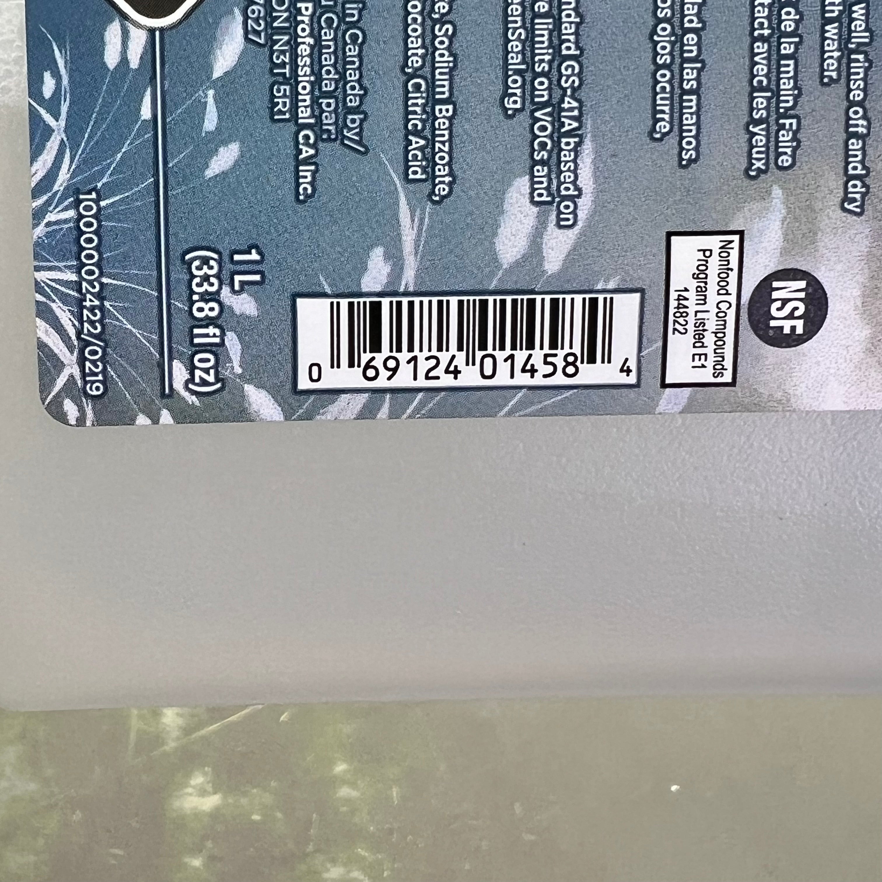 SCJ (6 PACK) Perfume & Dye Free Refresh Foam Soap Refills 1L 1000002422/0219