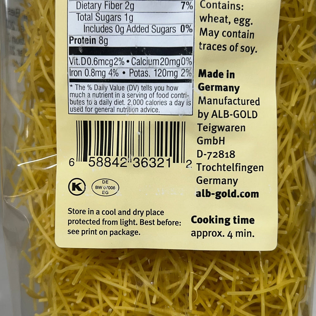 ALB-GOLD (3 PACK) Premium Broad Egg Noodles 8.8 oz 03/27/2027