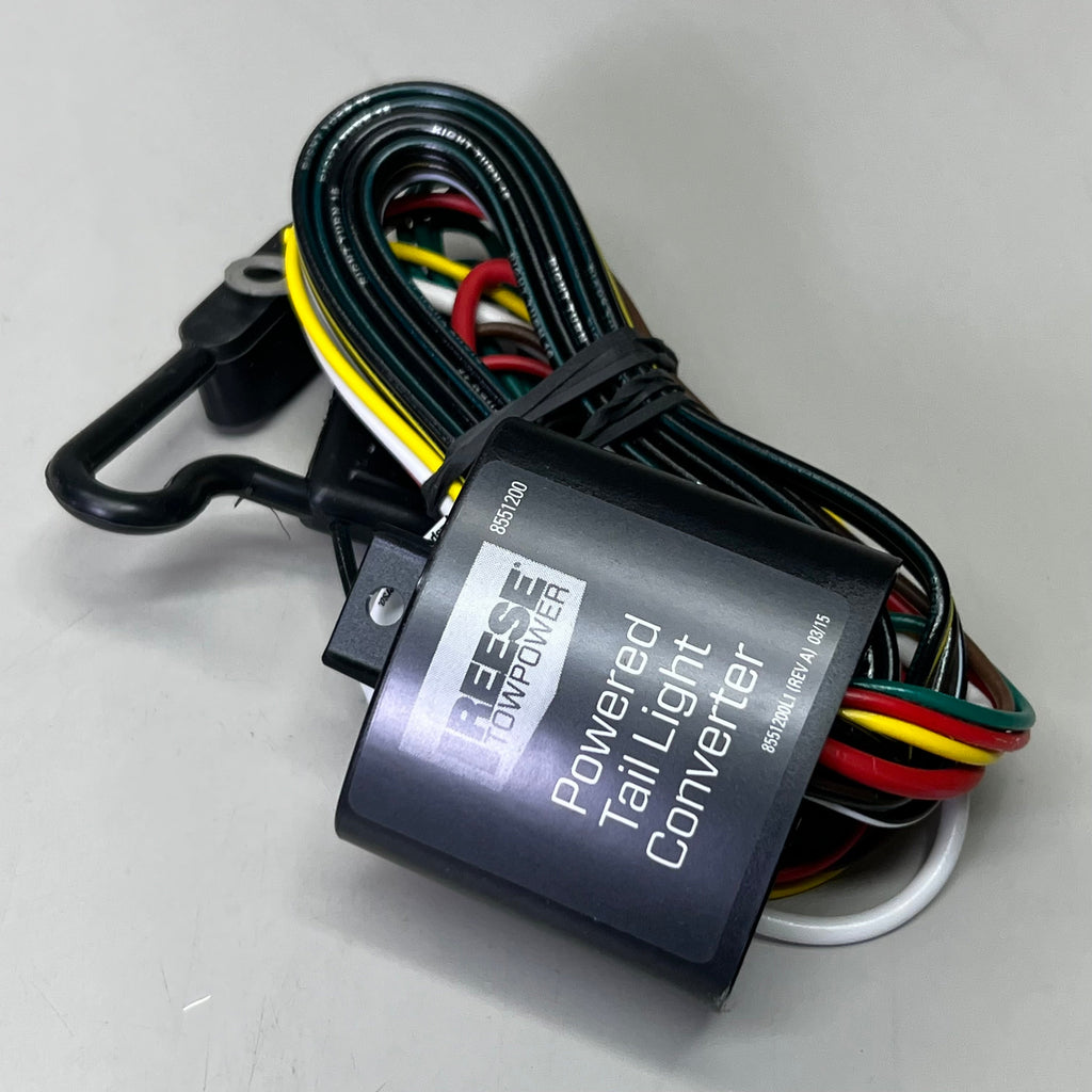 REESE TOWPOWER Powered Tail Light Converter Kit Sz 7" H x 3.5" W 8551200