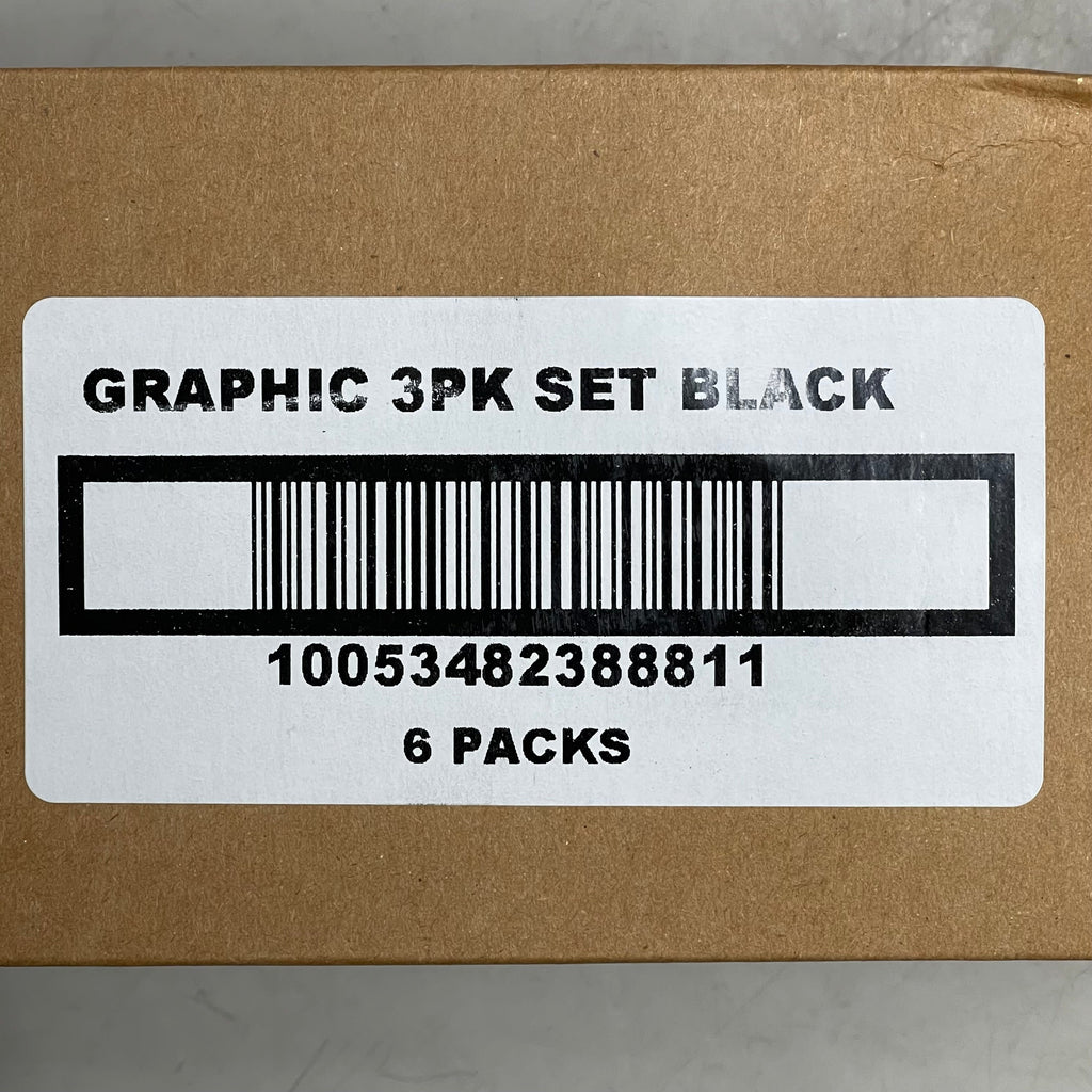 SAKURA (6-PACK) Pigma Graphic Pens, Archival Ink 1mm, 2mm, 3mm Black 38881