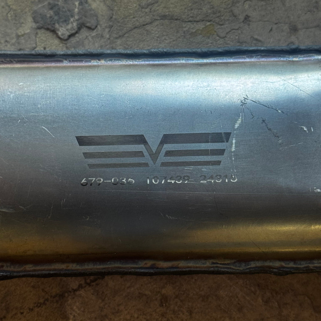 DORMAN Exhaust Crossover Pipe Compatible With Select Ford Models 50"L Gray 679-036