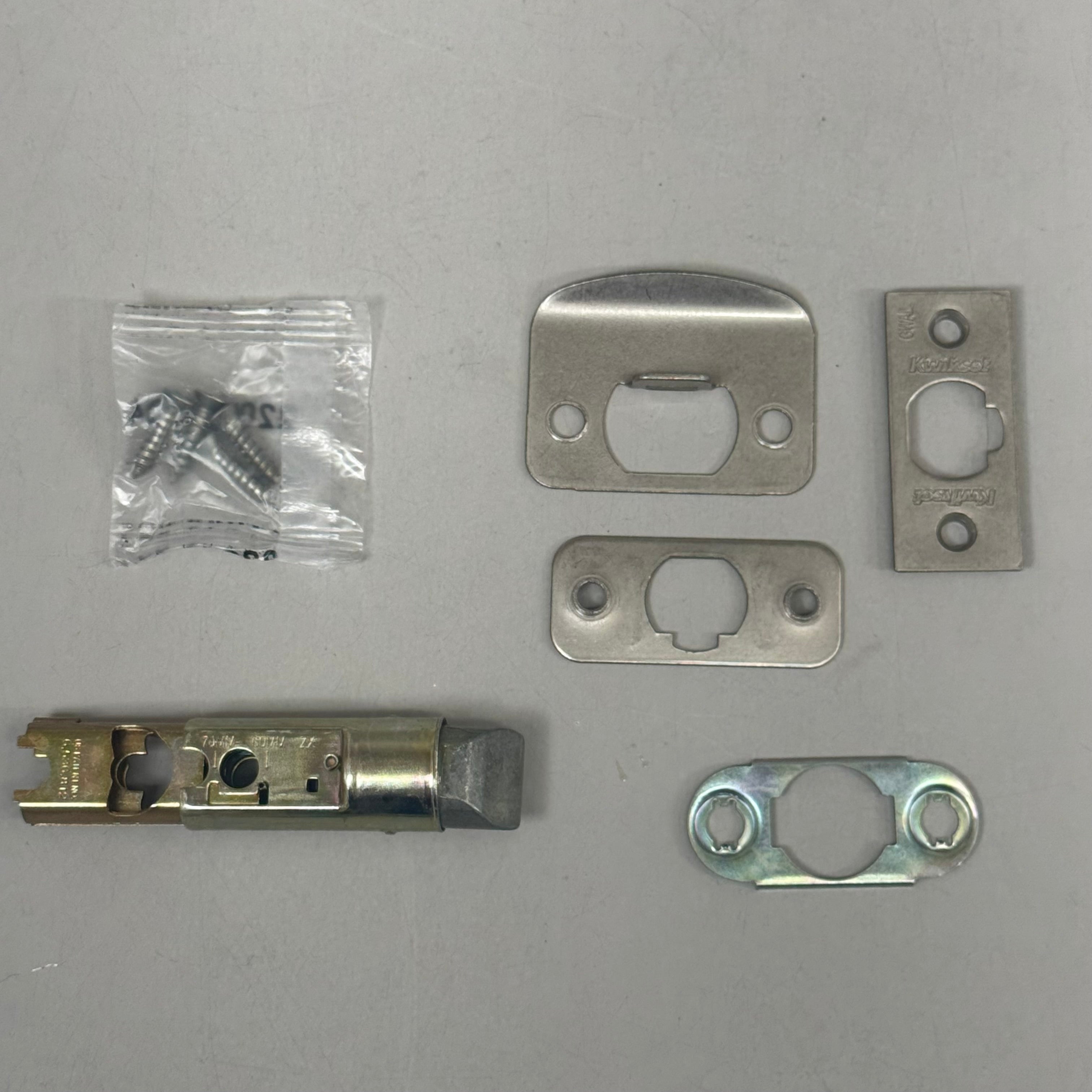 KWIKSET Polo Keyed Entry Knob with Smartkey Security In Satin Nickel 94002-931