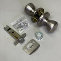 KWIKSET Hall & Closet Tylo Passage Door Knob Satin Nickel 92001-508