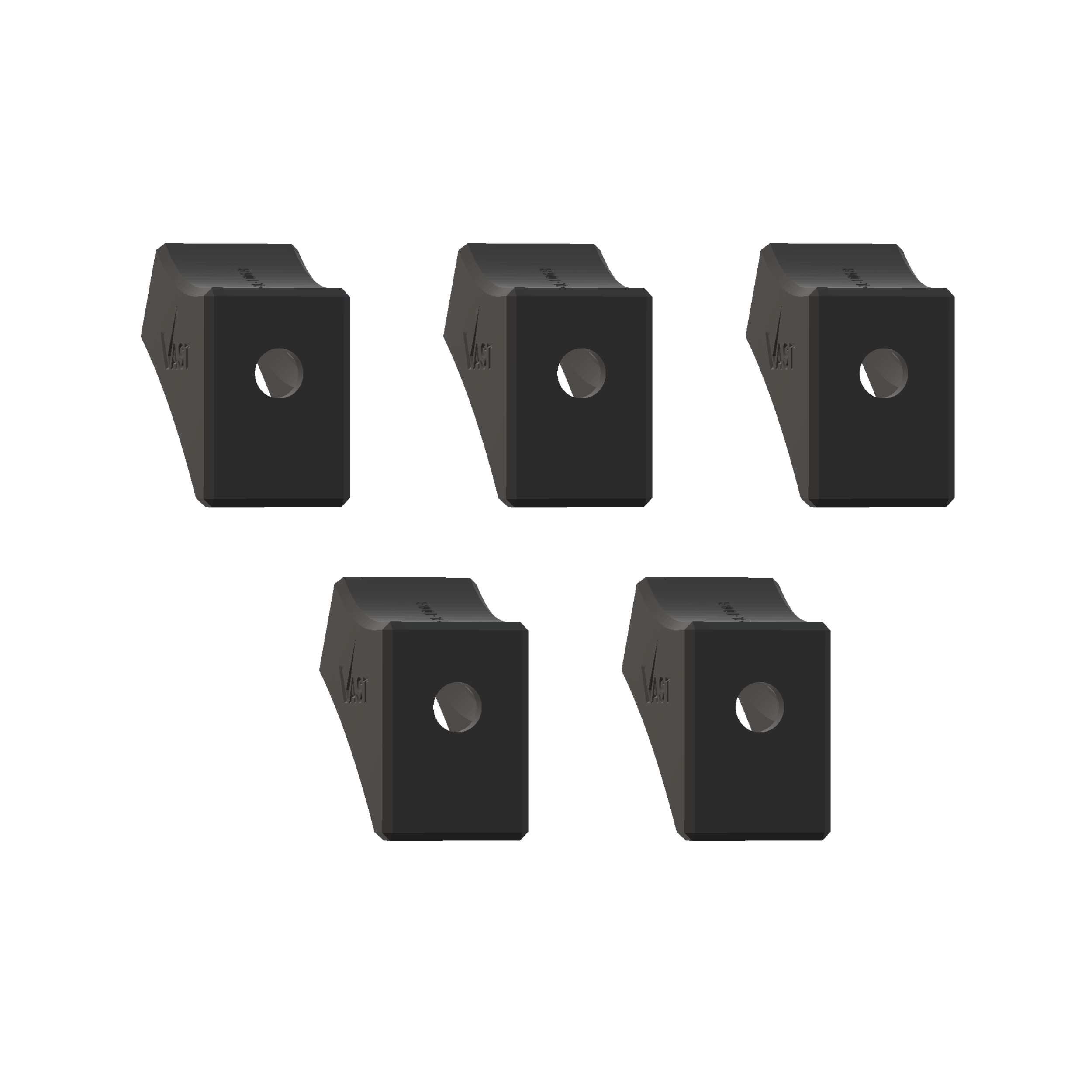 Magnetic Pneumatic Air Tool Holders (5 Pack)