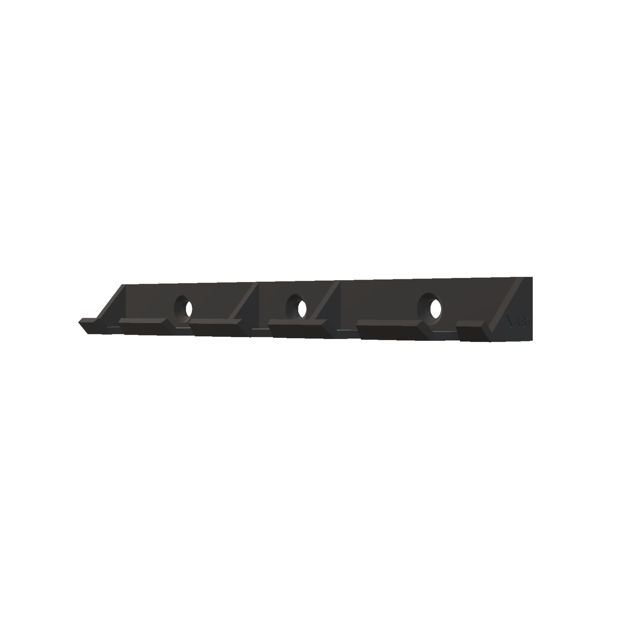 Magnetic Pneumatic Air Tool Rack Holder
