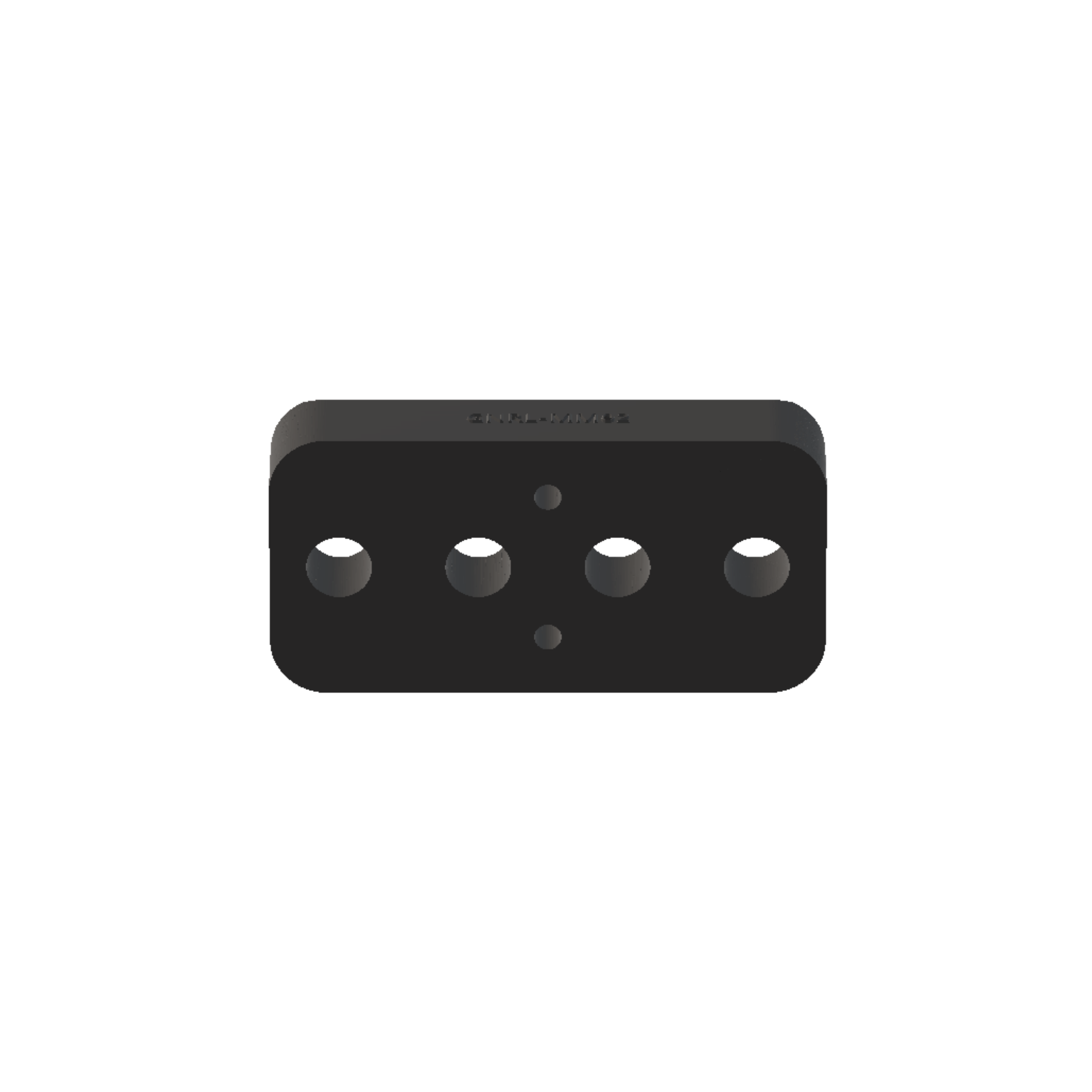 Universal Power Washer Spray Tips Mount | Pressure Nozzle Mount - Black