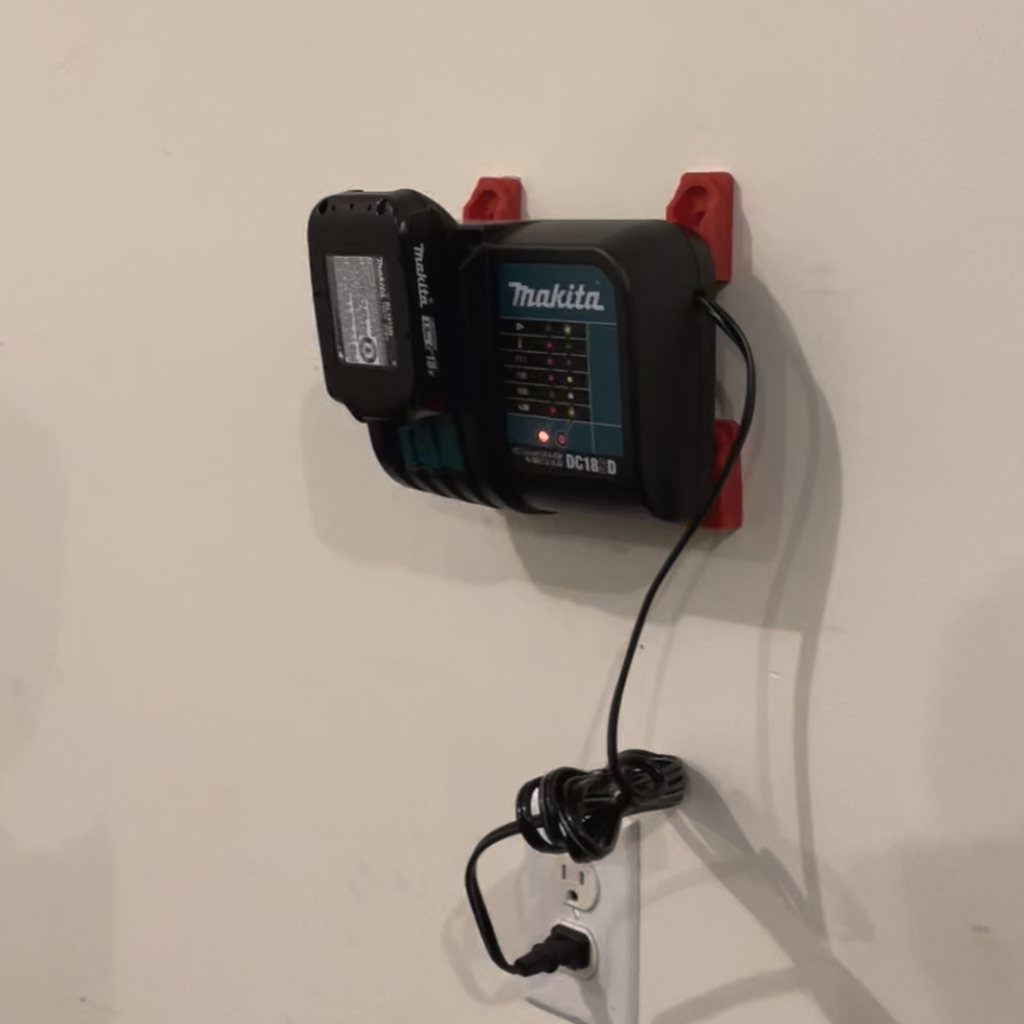 Makita Detachable Battery Charger Mount Kit | Tool Charger Holder