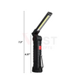 Magnetic Folding Li-Ion Work Light | Mechanic Light | Swirl Finder Flashlight