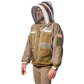 Sting Stopper Professional Ventilated Beekeeping Jacket - Olive Green