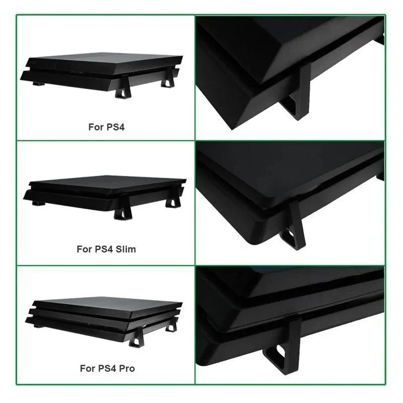Cooling Feet Stand for PS4 | Elevated Console Holder for PS4, PS4 Slim, and PS4 Pro