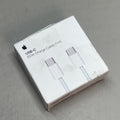 APPLE USB-C Woven Charging Cable 60 Watts (1M) White MQKJ3AM/A (Return)