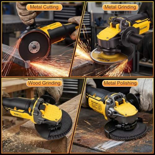 Angle Grinder Cordless for Dewalt 20V Max Battery