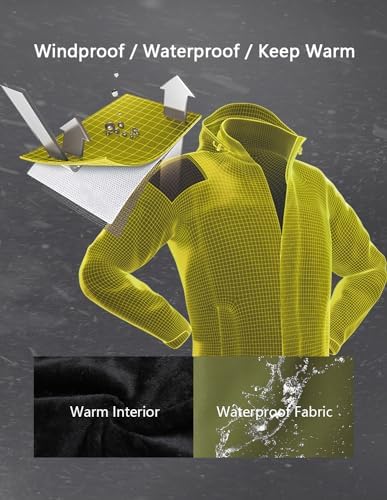 Men's Ski Jacket Winter Coat