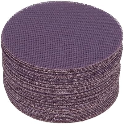 Spyder 50-Pack 320 Grit Sanding Discs, Ceramic Net, 5-Inch Hook and Loop, for Random Orbital Sander (500074)