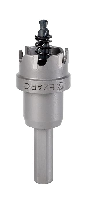 EZARC Carbide Hole Saw Heavy Duty, Hole Cutter for Stainless Steel, Sheet Metal 1" 25mm