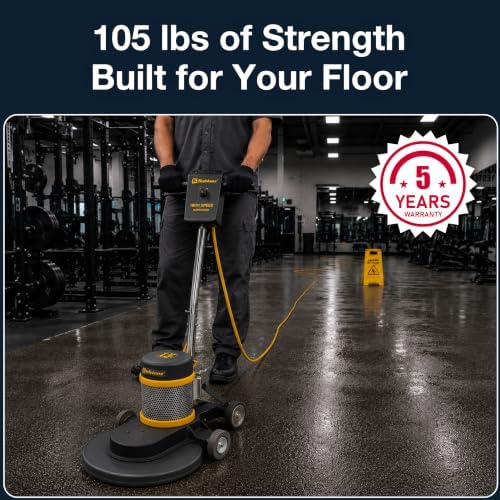 Koblenz B-1500-P High Speed Floor Buffer, Cord, 1.5 HP Commercial Burnisher