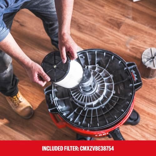 CRAFTSMAN CMXEVBE17594 12 Gallon 6.0 Peak HP Wet Dry Shop Vacuum