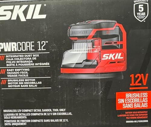 12V Brushless Compact Detail Sander
