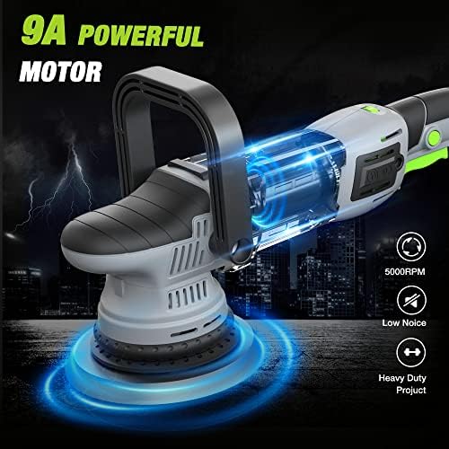 WORKPRO 6" Dual Action Random Orbital Polisher Kit