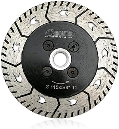 SHDIATOOL 4-1/2-Inch Diamond Cutting Disc Cut & Grind for Granite