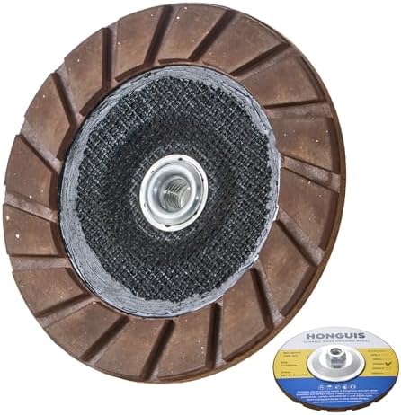 7" Ceramic Bond Diamond Cup Wheel for Concrete, 5/8-11, 100 Grit