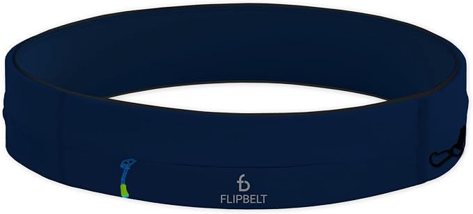 FlipBelt Zipper Running Belt, Waist Pack for Fitness and Running, US Company