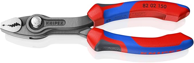 KNIPEX Tools 82 02 150 TwinGrip Pliers, 6"