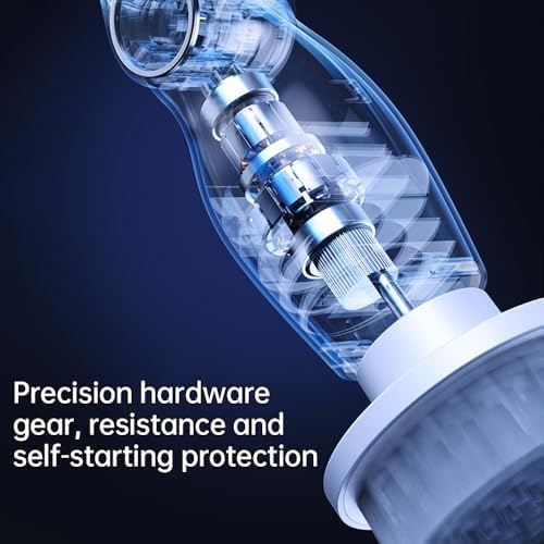 9-in-1 Electric Spin Scrubber with 9 Brush Heads Cordless Cleaning Brush Scrubber Adjustable Angle IPX5 LED Digital Display Screen Shower Cleaning Brush for Home Bathroom Kitchen (Black)