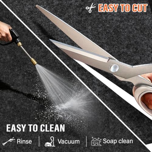 60x72in Snow Blower Mat, Absorbent Snow Blower Floor Mat