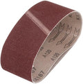 HARFINGTON 3 x 21 Inch Sanding Belts, 2 Pcs 120 Grits Aluminum Oxide Abrasive Belt Sander File Belt for Woodworking, Metal Polishing, Knife Sharpener