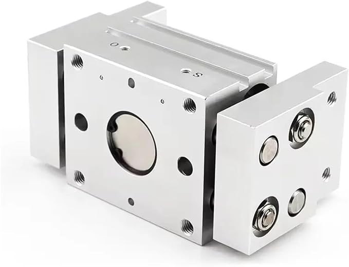 1pcs MHL2 10D 16D 20D 25D 32D 40D 1 2 Pneumatic Gripper Wide Type Air Parallel Cylinder Al Clamps Replacement T Bore 10-40mm(MHL2-20D)