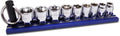 Vim Tools 9PC Dual DRV 1/4 DRV Socket ST (VIM-DDM400)
