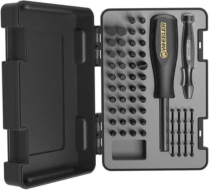 Wheeler SAE/Metric Hex and Torx Screwdriver Set with Magnetic Screwdriver,