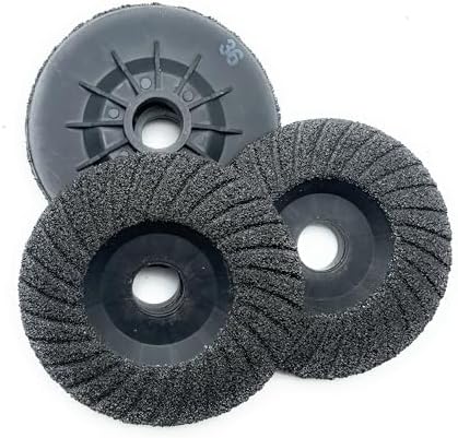 SIGNI 5 Pack SiC Plastic Back Grinding Wheel for Granite/Marble/Concrete and Glasses (4.5 INCH, 36 GRIT)