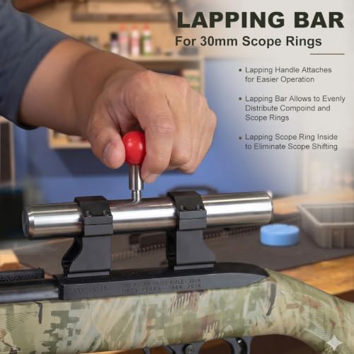 Scope Ring Alignment and Lapping Kit,Scope Mounting Kit Combo for Scope Mounting