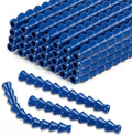 55 Pcs 25ft 1/4'' ID Flexible Water Oil Coolant Hose Pipe Bulk, Blue