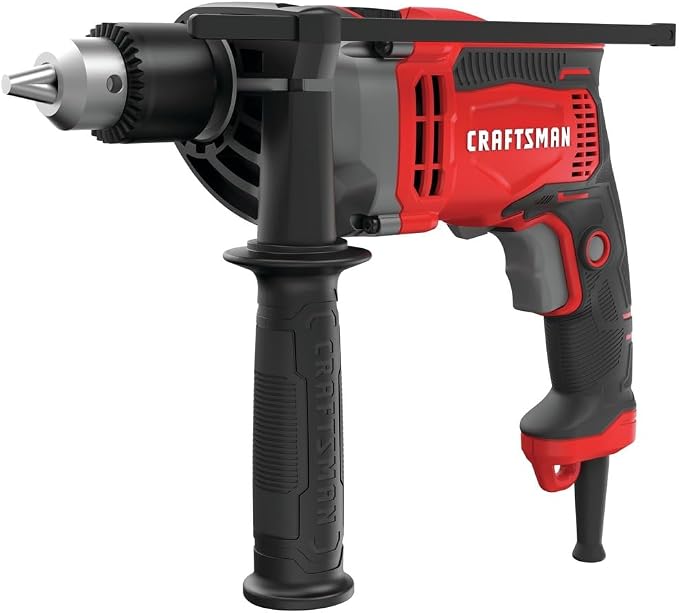 CRAFTSMAN CMED741R 7 Amp 1/2 in. Corded Hammer Drill (Renewed)