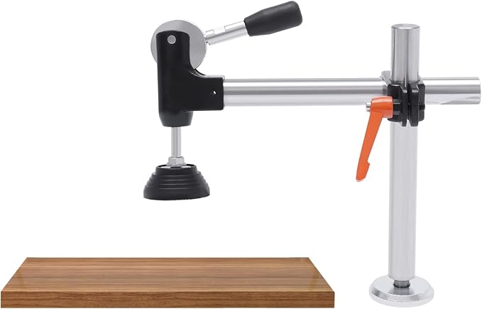 T-clamp Table Saw Presser Eccentric Press Manual Clamp Precision Sliding Table Panel Saw Adjustable Woodworking Manual Clamp Pressure Plate Device for Wood Thickness Less Than 11cm/4.33inch
