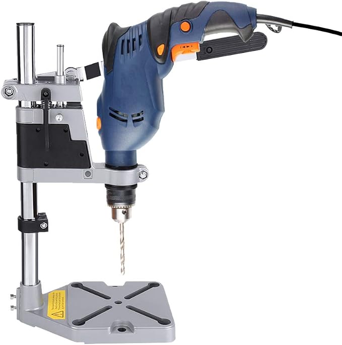 Bench Drill Press Stand, Portable Drill Drilling Guide, Universal Clamp Drill Press Workbench for Drilling Top