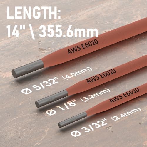 YESWELDER E6010 1/8" 5LB Welding Rods Stick Welding